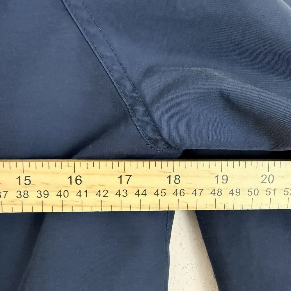 Penfield Women’s Utility Field Jacket 60/40 Navy Blue Sz S Flannel Lined Hood